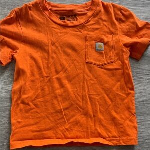 Carhartt Kids Bright Orange Pocket Tee